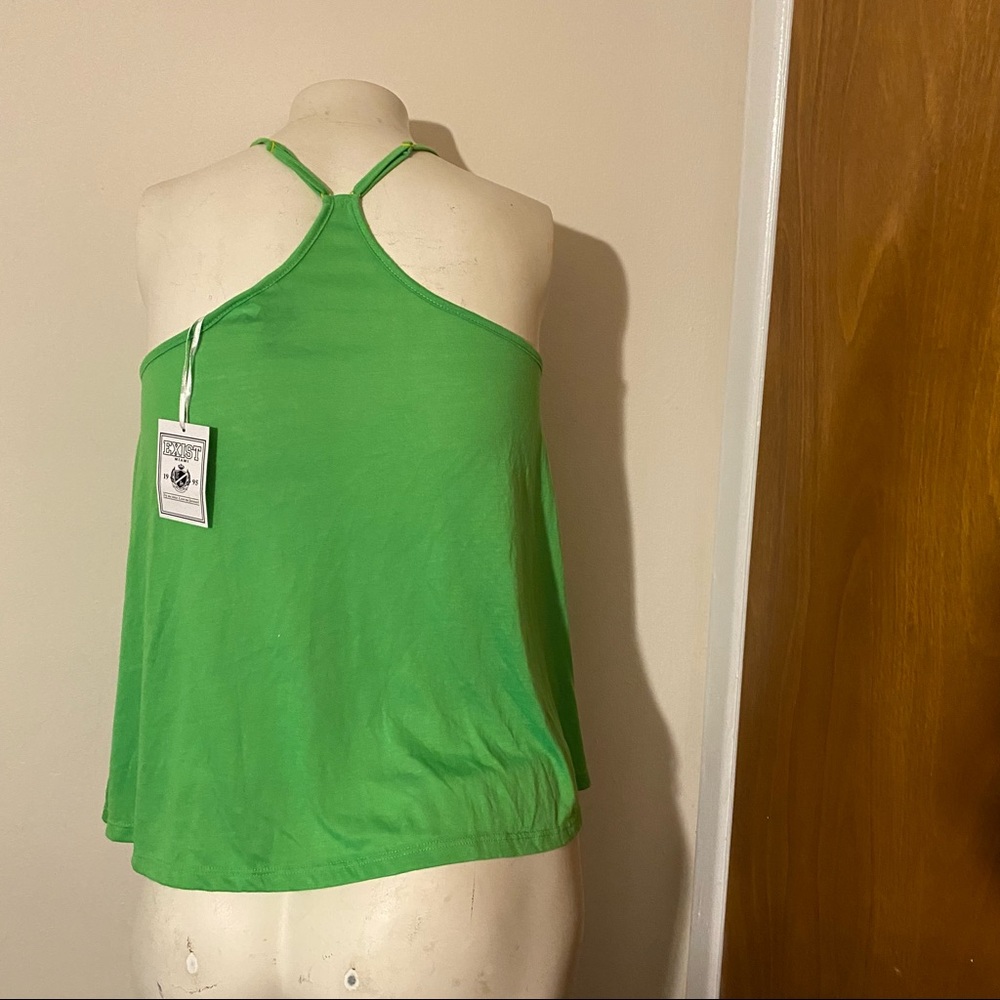Neon green tank top size XL. New with tags - Picture 2 of 3
